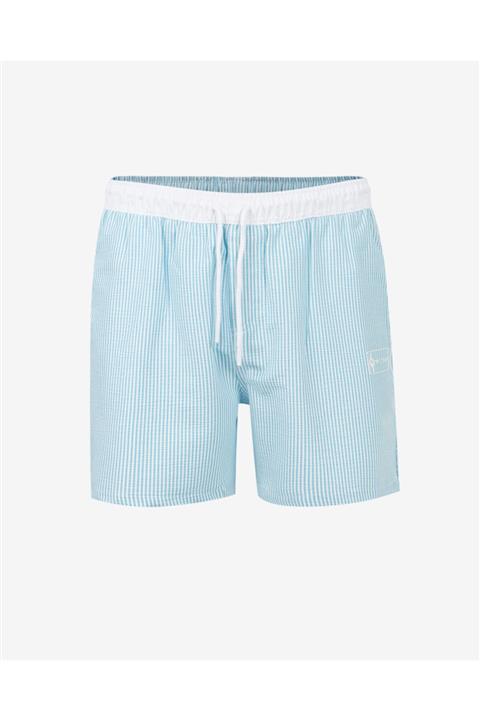 SKECHERS Swimwear M 5 inch Short Erkek Mavi Deniz Şortu-S211653-400