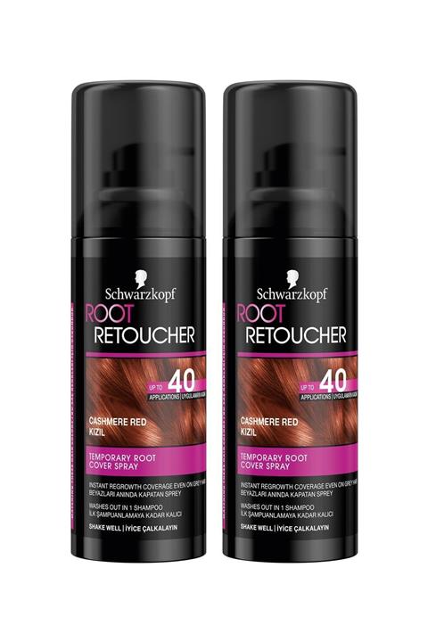 Schwarzkopf Beyazları Anında Kapatan Sprey Boya Kızıl 120 ml  X 2 Adet