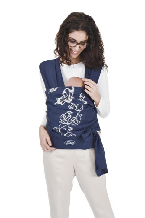 Sevi Bebe Destekli Giymeli Sling Lacivert