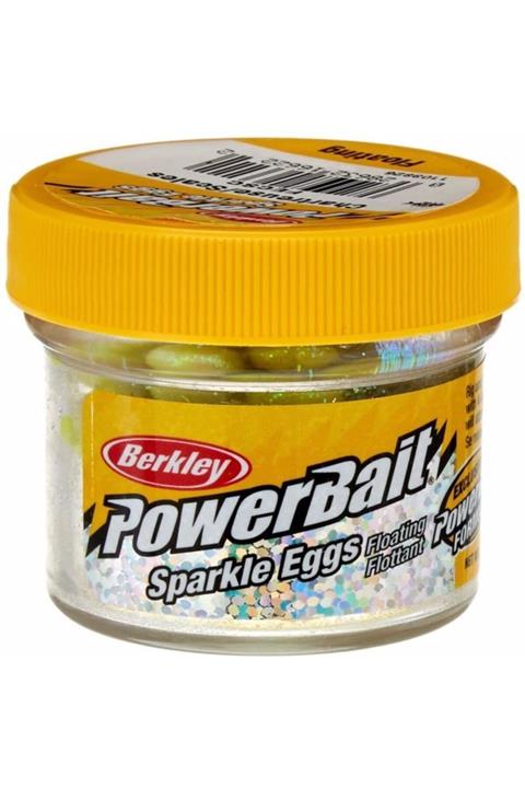 BERKLEY Power Bait Sparkle Eggs Chartreuse/scales