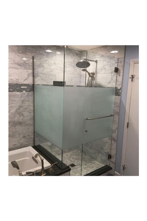 Ev Aşkı Buzlu Cam Kendinden Yapışkanlı Folyo