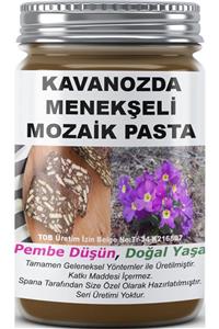 SPANA Ev Yapımı Katkısız Kavanozda Menekşeli Mozaik Pasta 330gr