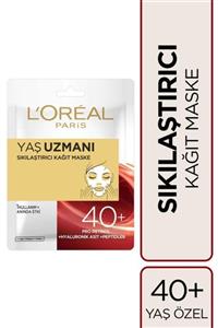 L'Oreal Paris Yaş Uzmanı Sıkılaştırıcı Kağıt Maske 40+