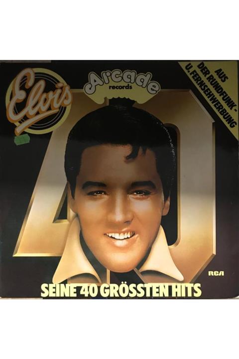 ALP PLAK Elvis Presley  – 40 Greatest Hits - 2plak