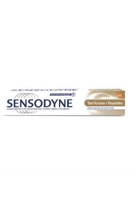 Sensodyne Tam Koruma Ve Beyazlatıcı Diş Macunu 50ml 4 Adet