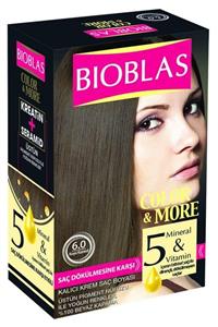 Bioblas Color&more Saç Boyası 6.0 Koyu Kumral