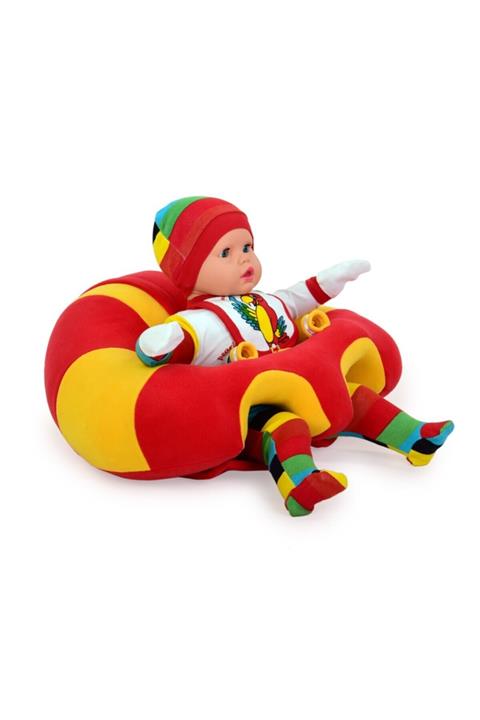 WestFace Sarı Kırmızı Bebek Oturma Ve Destek Minderi