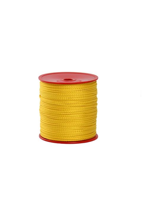 Globe 1,5 Mm Polyester Çok Amaçlı Ip Halat - Sarı - 200 M. - Makaralı