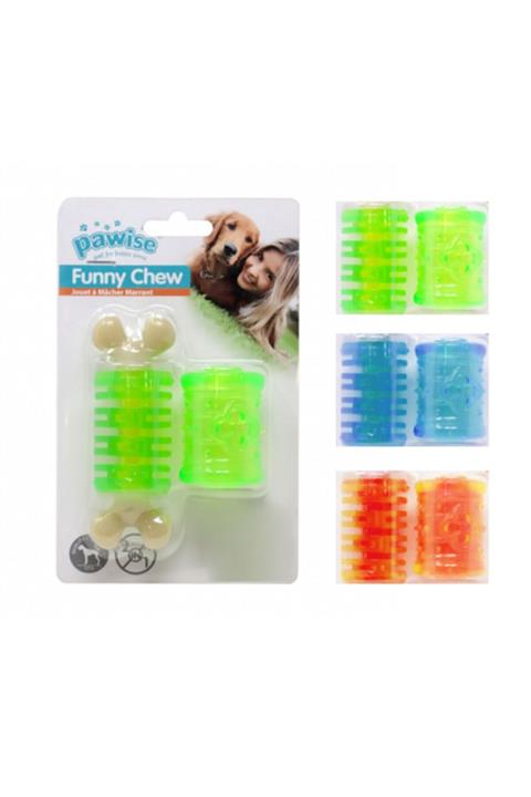 Durbuldum Pawise Funy Chew 2 In 1-m Lastik Köpek Oyuncağı