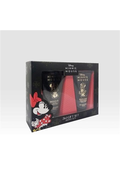 DISNEY Minnie Mouse 2'li Bakım Seti Vücüt Losyonu Ve Duş Jeli
