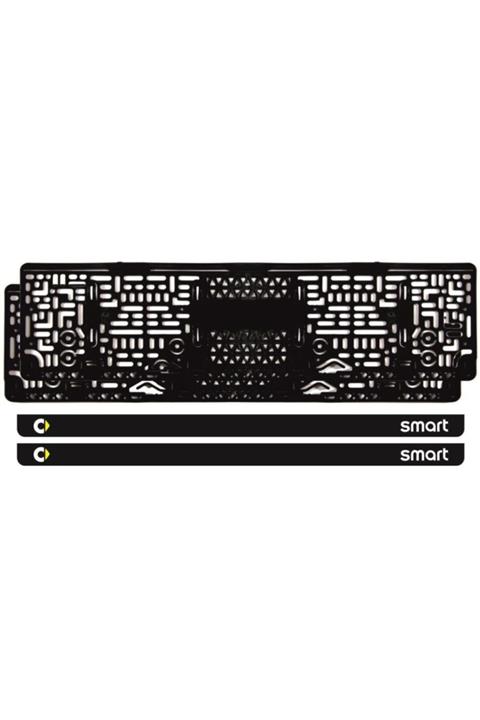 Ömr Dizayn Hediye Lazer Kesim -smart Logolu- Takmatik Plakalık