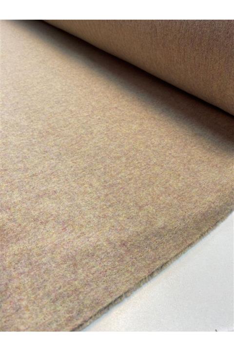 Aslı Kumaş Vizon Ince Kaşe Çift En