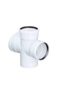 PROPIPE Pvc Atık Su Boru 3.2mm Istavroz Te Çatal 75x50