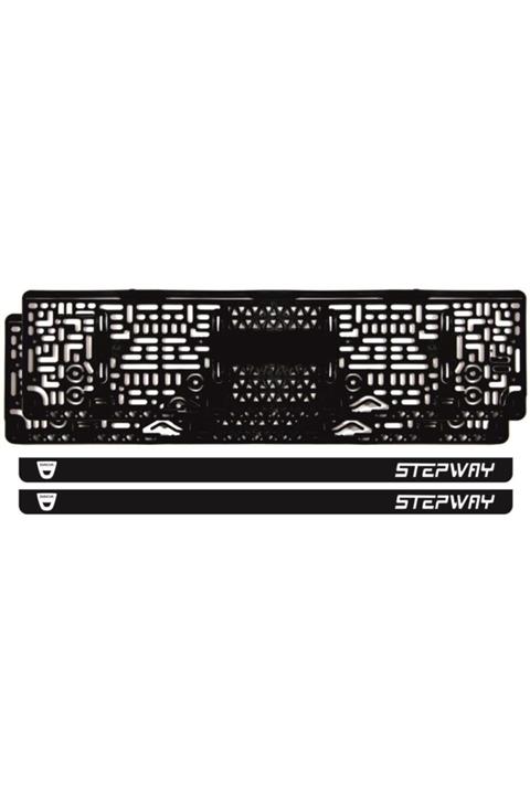 Ömr Dizayn Hediye Lazer Kesim -stepway Logolu- Takmatik Plakalık