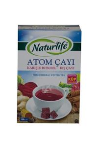 Can Naturlife Naturlife Atom Çayı 150 gr Küp Şeklinde Karışık Bitkisel Kış Çayı Içime Hazır