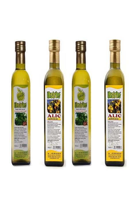 İksirke 4'lü 2 Elma + 2 Alıç Sirkesi 4*500 ml