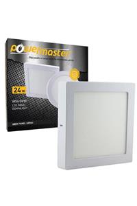 Powermaster 24 Watt Sıva Üstü 6500k Beyaz Kare 300mm Slım Led-eco Spot Panel