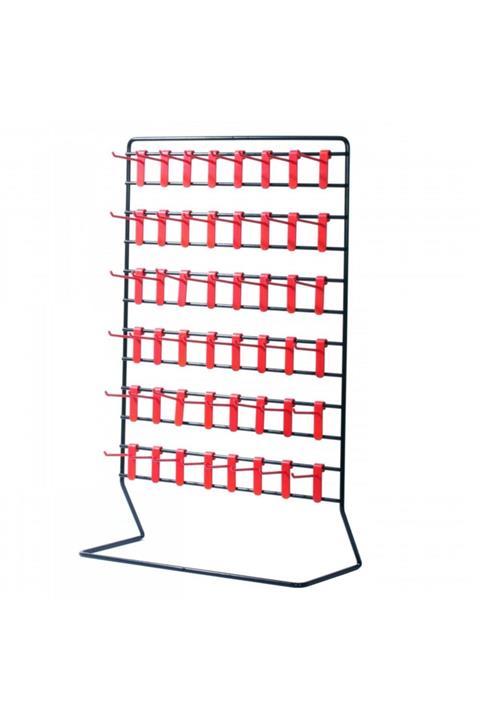 Master Siyah Tezgah Üstü Anahtar Standı 35x55 cm