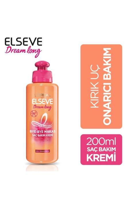 ELSEVE Marka: L'oréal Paris Dream Long Bye-bye Makas Saç Bakım Kremi 200 Ml Kategori: Saç Kremi
