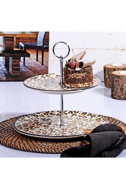 Şahane Pazar Kosova Leopar-001 Katlı Kurabiyelik Fma03904