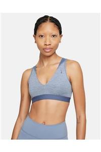 Nike Nıke Womens Lıght-support Padded Twısted Keyhole Sports Bra Db4641-491