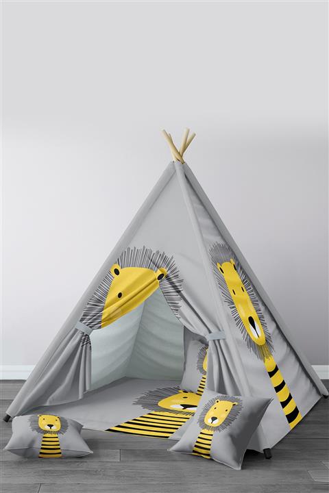 Tinybabyconcept Kızılderili Oyun Çadırı 110x110 X170 cm