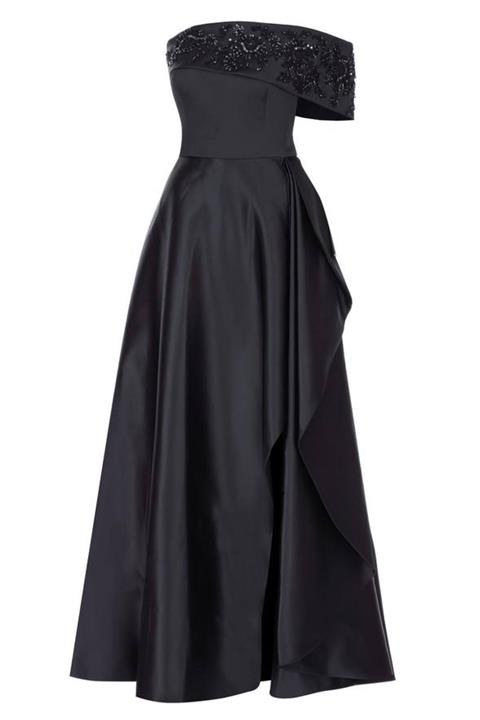 Bozsisters Kadın Siyah Helani Abiye Elbise