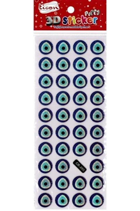Ticon Sticker Puffy 236161 (kabartmalı)