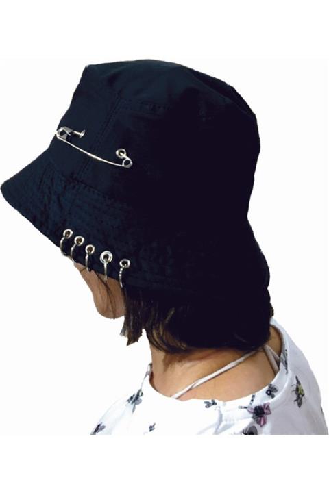 Kirpi Concept Kpop Bts Piercingli Iğneli Balıkçı Şapka