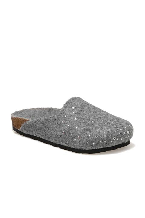 Polaris 600080.Z Gri Kadın Terlik 100557937