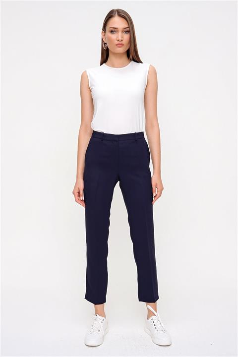 Aker Kadın Lacivert Pantolon