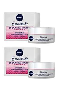 Nivea Essentials 24 Saat Gündüz Kremi 50ml+50 Ml Hediye (2 Adet)