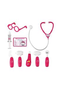 PİLSAN Yılın Ilk Fırsatları - Hello Kitty Doktor Seti Çantalı - ™ Beyaz At®