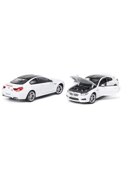 toysandmore Bmw M6 Büyük Boy Metal Die Cast Model Araba 20.5 Cm