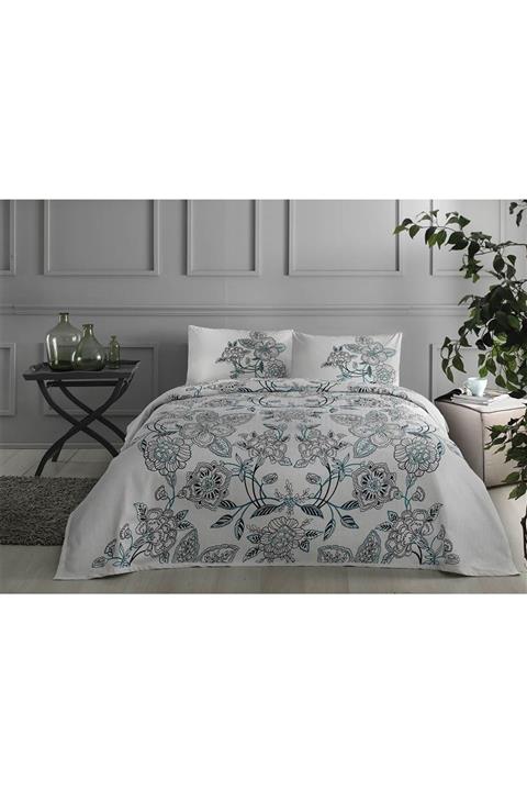 Taç Lucy Mint Tek Kişilik Emprime Pike Takımı