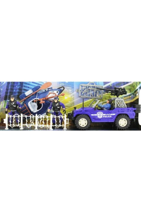 MEGA Jeep Li Polis Timi Oyun Seti