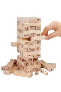 Nani Toys 54 Parça Ahşap Jenga Oyunu