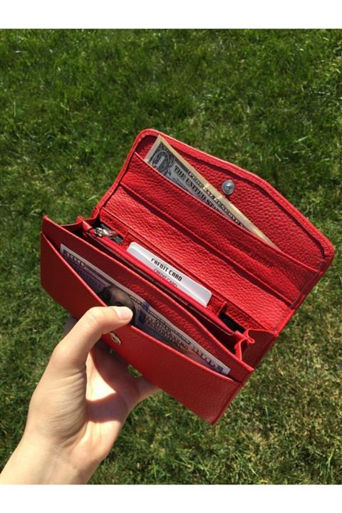 DERKON Hakiki Deri Kadın Cüzdanı