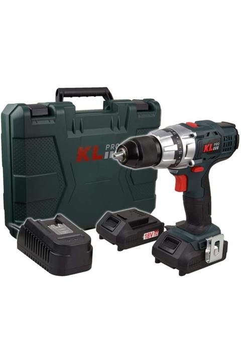 KLPRO Klnm18-20 18volt/2,0ah Li-ion Çift Akülü Profesyonel Vidalama