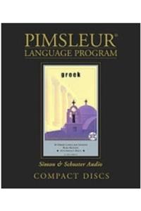 DIGERUI Pimsleur Greek-yunanca Eğitim Seti - 3 Cd