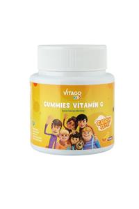 Vitago Kids Gummies C Vitamini Içeren 60 Adet Çiğnenebilir Gummy Jel