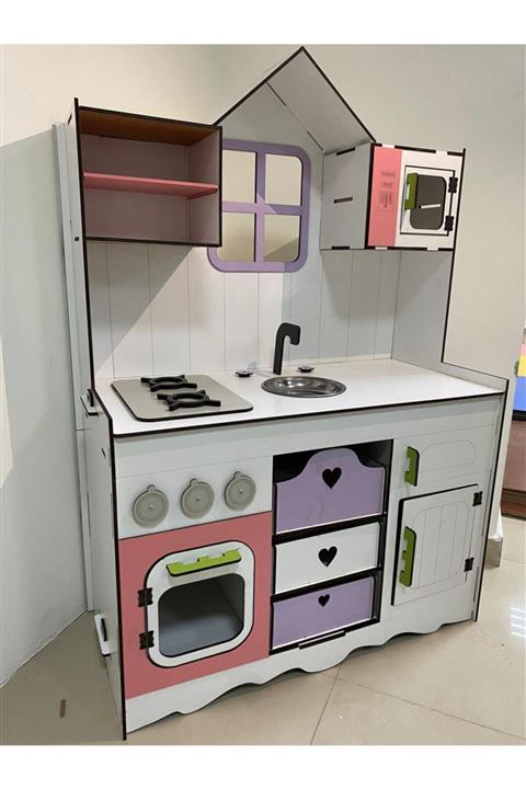 Sedatmobilyaa Oyuncak Ahşap Mutfak