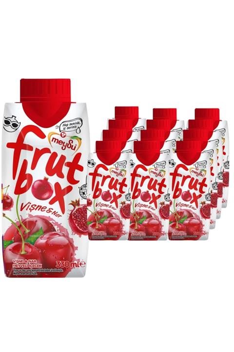 Meysu Frutbox Karışık Meyve Suyu 330 ml 1 Koli 12li Paket