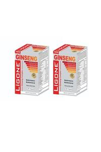 Ligone Ginseng Complex Multivitamin Multimineral 30 Kapsül 2'li Set . Tett: 2023