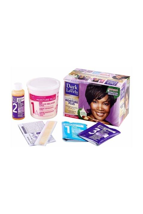 Dark & Lovely Dark And Lovely Saç Düzleştirici Krem Set + Kalıcı + Silindir Düzleştirici 1 Alana 1 Bedava