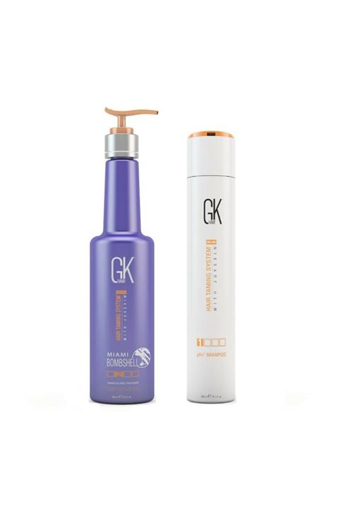 GK HAIR Global Keratinmiami Bombshell Keratin 280 ml + Ph Arındırıçı Şampuan 300 ml