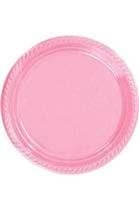 DetoksHome Pembe Plastik Tabak 22 Cm 25li