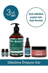 Dr. Savon Dökülme Önleyici Kür 3'lü Set