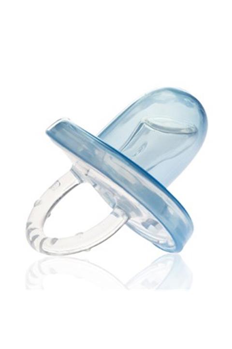 Bebedor B-105 Kapaklı Soft Silikon Emzik Standart Mavi