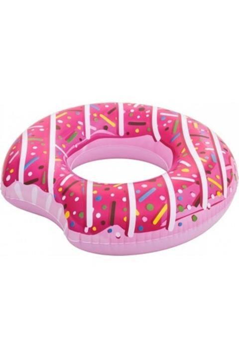 BESTWAY Unisex Pembe Donut Simit 91 cm